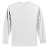 Port & Company Men's White Tall Long Sleeve Essential Tee