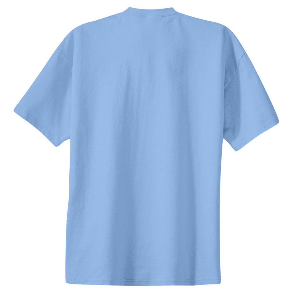 dialog Grønthandler Perpetual Port & Company Men's Light Blue Essential T-Shirt