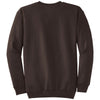 Port & Company Men's Dark Chocolate Brown Core Fleece Crewneck Sweatshirt