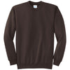Port & Company Men's Dark Chocolate Brown Core Fleece Crewneck Sweatshirt