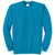 Port & Company Men's Neon Blue Core Fleece Crewneck Sweatshirt