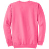 Port & Company Men's Neon Pink Core Fleece Crewneck Sweatshirt
