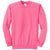 Port & Company Men's Neon Pink Core Fleece Crewneck Sweatshirt