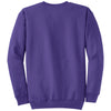 Port & Company Men's Purple Core Fleece Crewneck Sweatshirt
