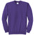 Port & Company Men's Purple Core Fleece Crewneck Sweatshirt