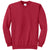 Port & Company Men's Red Core Fleece Crewneck Sweatshirt