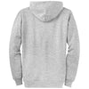 Port & Company Men's Ash Core Fleece Full-Zip Hooded Sweatshirt