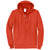 Port & Company Men's Orange Core Fleece Full-Zip Hooded Sweatshirt