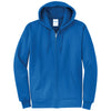 Port & Company Men's Royal Core Fleece Full-Zip Hooded Sweatshirt