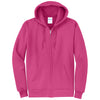 Port & Company Men's Sangria Core Fleece Full-Zip Hooded Sweatshirt