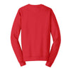 Port Authority Men's Bright Red Fan Favorite Fleece Crewneck Sweatshirt
