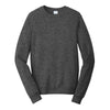 Port Authority Men's Dark Heather Grey Fan Favorite Fleece Crewneck Sweatshirt