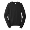 Port Authority Men's Jet Black Fan Favorite Fleece Crewneck Sweatshirt