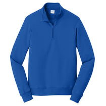 Port & Company Men's True Royal Fan Favorite Fleece 1/4-Zip Pullover Sweatshirt