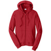 Port & Company Men's Team Cardinal Fan Favorite Fleece Full-Zip Hooded Sweatshirt