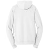 Port & Company Men's White Fan Favorite Fleece Full-Zip Hooded Sweatshirt