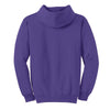 Port & Company Men's Purple Tall Essential Fleece Pullover Hooded Sweatshirt