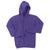 Port & Company Men's Purple Tall Essential Fleece Pullover Hooded Sweatshirt