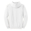 Port & Company Men's White Tall Essential Fleece Pullover Hooded Sweatshirt