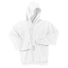 Port & Company Men's White Tall Essential Fleece Pullover Hooded Sweatshirt