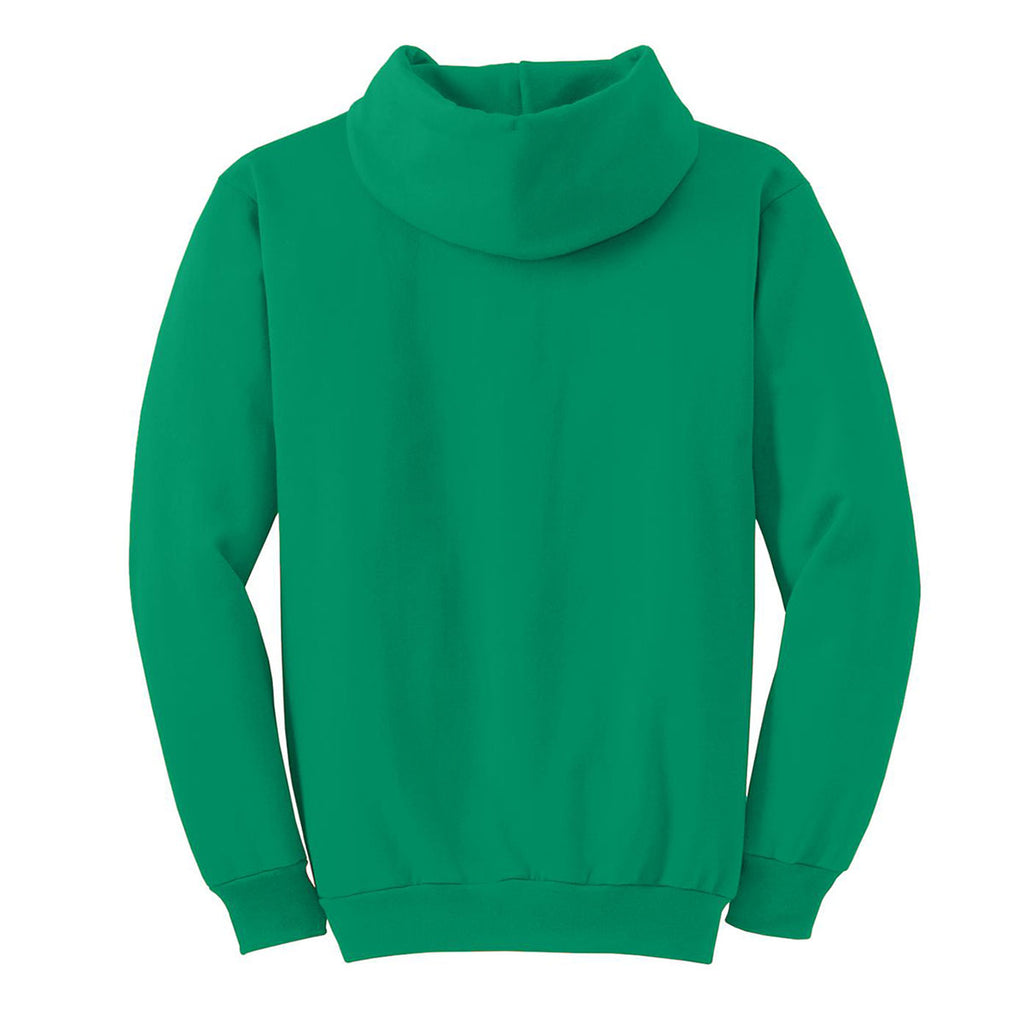 Port & Company Men's Kelly Green Essential Fleece Pullover Hooded Sweatshirt