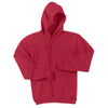 Port & Company Men's Red Essential Fleece Pullover Hooded Sweatshirt