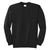 Port & Company Men's Jet Black Tall Essential Fleece Crewneck Sweatshirt