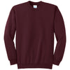 Port & Company Men's Maroon Tall Essential Fleece Crewneck Sweatshirt