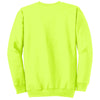 Port & Company Men's Safety Green Tall Essential Fleece Crewneck Sweatshirt