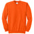Port & Company Men's Safety Orange Tall Essential Fleece Crewneck Sweatshirt