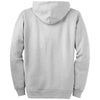 Port & Company Men's Ash Essential Fleece Full-Zip Hooded Sweatshirt