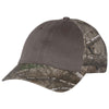 Outdoor Cap Brown/Realtree Edge Pigment Dyed Front Cap