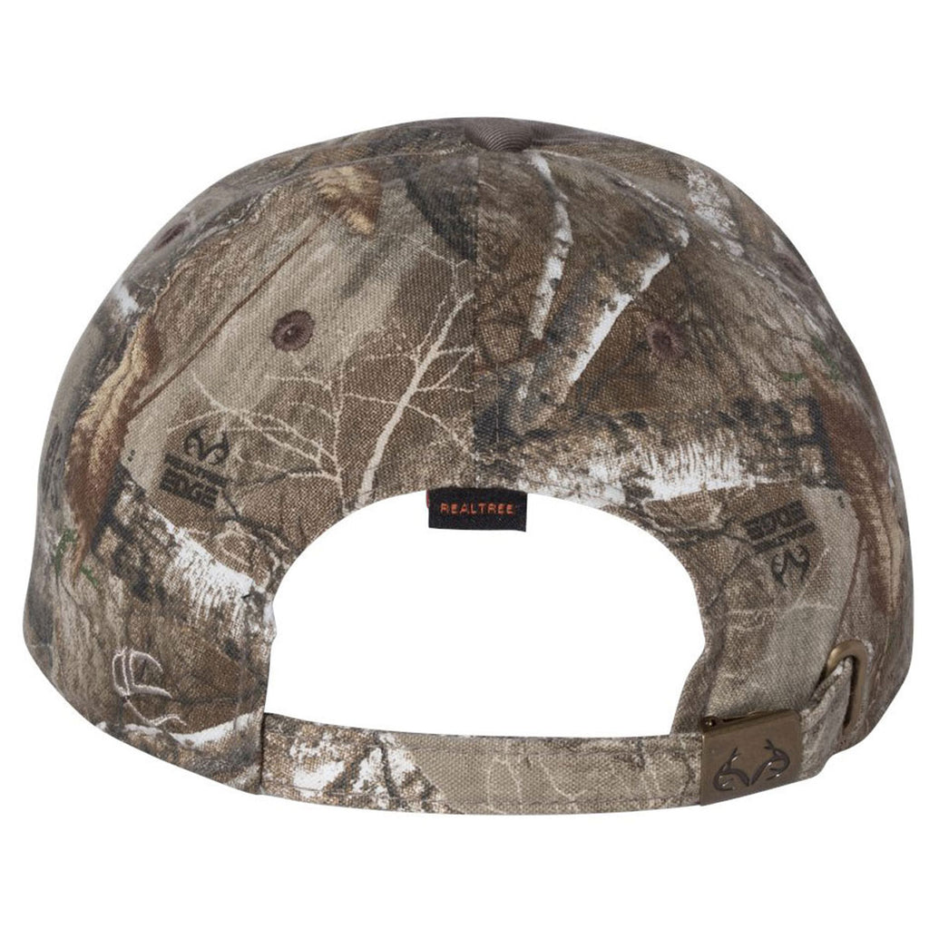 Outdoor Cap Brown/Realtree Edge Pigment Dyed Front Cap