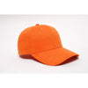 Pacific Headwear Orange Structured Velcro Adjustable Cap