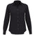 Perry Ellis Women's Caviar Black Heathered Woven Shirt