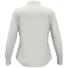 Perry Ellis Women's Quite Shade/White Mini Grid Woven Shirt