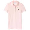 Lacoste Women's Flamingo Short Sleeve Classic Fit Soft Cotton Petit Pique Polo Shirt