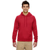 Jerzees Men's True Red 6 Oz. Dri-Power Sport Hooded Sweatshirt