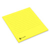 Post-It Canary Yellow Custom Printed Big Pads 11.75