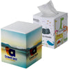Primeline White Cube Tissue Box
