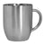 Primeline Silver 12 oz. Double Wall Stainless Steel Coffee Mug