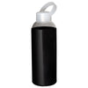 Primeline Black 20 oz. Glass Bottle with Color Silicone Sleeve