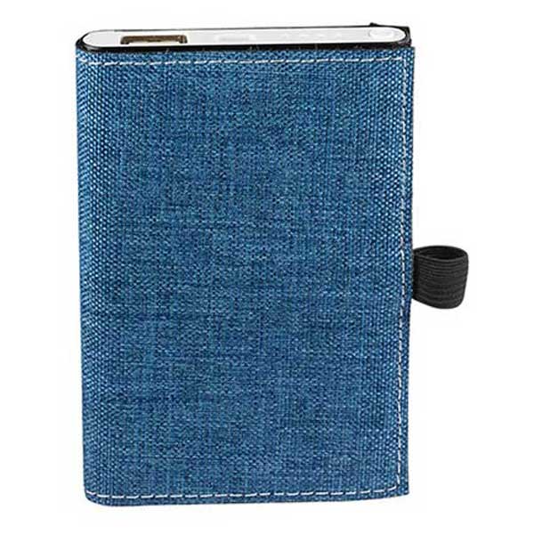 Strand Blue Snow Canvas Notebook/Executive Charger Gift Set