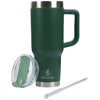 Pelican Green Porter 40 oz. Recycled Double Wall Stainless Steel Travel Tumbler