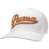 Puma Golf White & Orange Script Cool Relaxed Cap