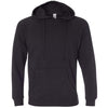Independent Trading Co. Unisex Black Special Blend Raglan Hooded Pullover Sweatshirt