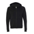 Independent Trading Co. Black Unisex Special Blend Raglan Full-Zip Hooded Sweatshirt