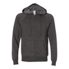 Independent Trading Co. Carbon Unisex Special Blend Raglan Full-Zip Hooded Sweatshirt