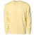 Independent Trading Co. Unisex Pigment Yellow Dyed Crew Neck
