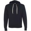 Independent Trading Co. Unisex Black Midweight French Terry Hooded Pullover Sweatshirt